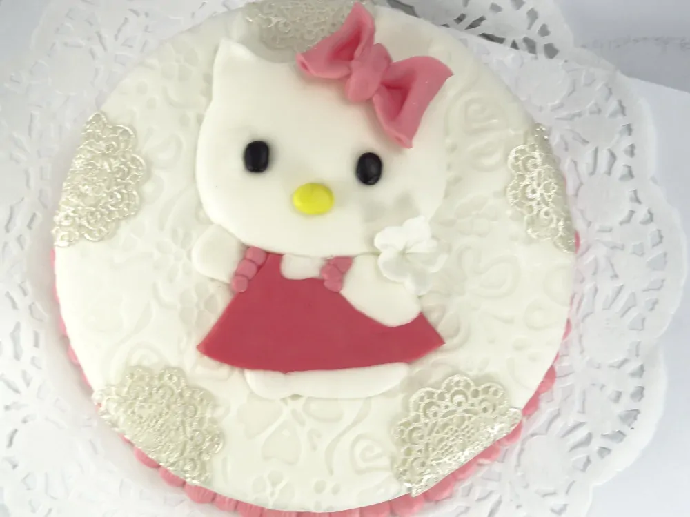 Dort potahovaný - Hello Kitty